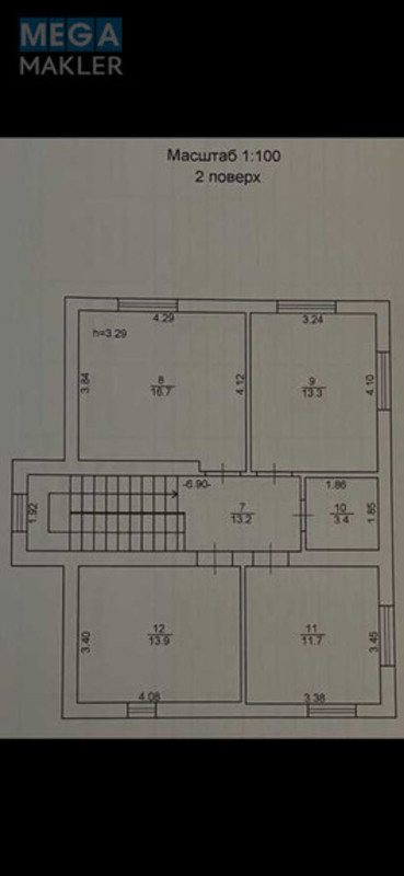 Продаж дома, 2&nbsp;поверху, 145&nbsp;кв.м, 4&nbsp;кімнати, ділянка 5&nbsp;соток, <a class="location-link" href="/moshun/" title="Недвижимость Мощун">Мощун</a>, Вишнева, 10 (изображение 8)