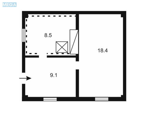 Продаж дома, 1&nbsp; поверх, 36&nbsp;кв.м, 2&nbsp;кімнати, ділянка 10&nbsp;соток, <a class="location-link" href="/novye-bezradichi/" title="Недвижимость Нові Безрадичі">Нові Безрадичі</a>, Підгірна (изображение 5)