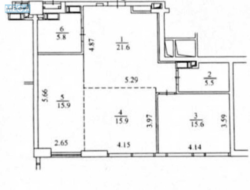 Продаж 2 кімнатної квартири (81/32/15), 3 пов. 24 пов. будинку, <a class="location-link" href="/kiev/" title="Недвижимость Київ">Київ</a>, <a class="location-link" href="/kiev/pecherskij/" title="Недвижимость Печерський район">Печерський р-н</a>, Андрія Верхогляда вул., 26 (изображение 2)