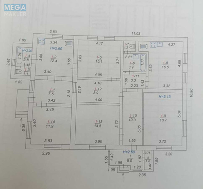 Продаж дома, 1&nbsp; поверх, 134,50&nbsp;кв.м, 7&nbsp;кімнат, ділянка 7&nbsp;соток, <a class="location-link" href="/gorenka/" title="Недвижимость Горенка">Горенка</a>, Київська, 2 (изображение 3)
