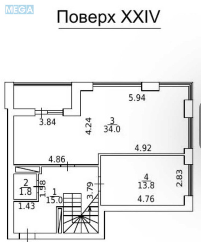 Новобудова, 25 поверхів, <a class="location-link" href="/kiev/" title="Недвижимость Київ">Київ</a>, <a class="location-link" href="/kiev/obolonskij/" title="Недвижимость Оболонський район">Оболонський р-н</a>, Бережанська вул., 15 (изображение 18)