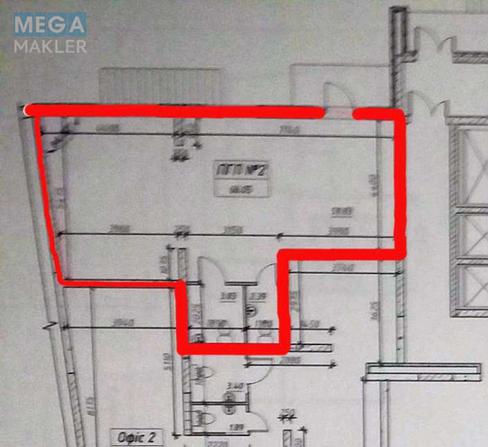 Продаж комерційної нерухомості, 66&nbsp;кв.м, под офис, <a class="location-link" href="/kiev/" title="Недвижимость Київ">Київ</a>, <a class="location-link" href="/kiev/obolonskij/" title="Недвижимость Оболонський район">Оболонський р-н</a>, Балтійський пров., 3а (изображение 13)