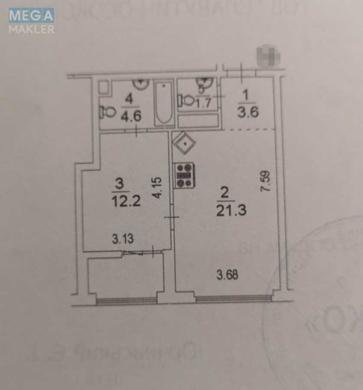 Продаж комерційної нерухомості, 47&nbsp;кв.м, <a class="location-link" href="/kiev/" title="Недвижимость Київ">Київ</a>, <a class="location-link" href="/kiev/darnickij/" title="Недвижимость Дарницький район">Дарницький р-н</a>, Зарічна вул., 6к2 (изображение 4)