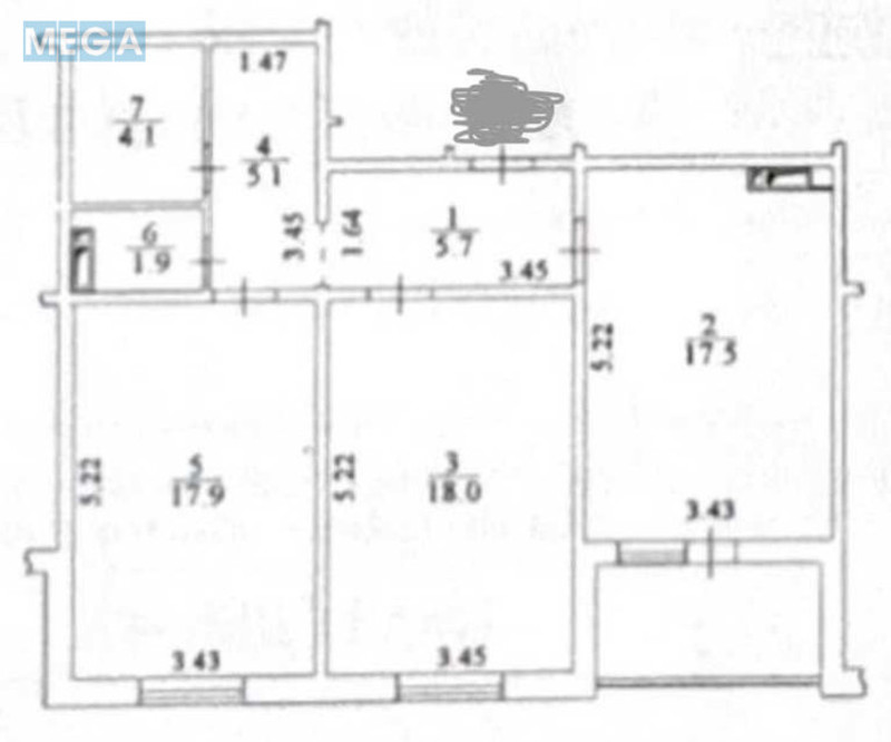 Продаж 2 кімнатної квартири (72,7/35,9/17,5), 4 пов. 25 пов. будинку, <a class="location-link" href="/kiev/" title="Недвижимость Київ">Київ</a>, <a class="location-link" href="/kiev/obolonskij/" title="Недвижимость Оболонський район">Оболонський р-н</a>, Балтійський пров., 5 (изображение 20)