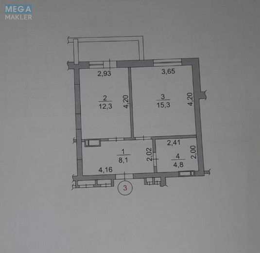 Продаж 1 кімнатної квартири (42/16/12), 1 пов. 17 пов. будинку, <a class="location-link" href="/kiev/" title="Недвижимость Київ">Київ</a>, <a class="location-link" href="/kiev/goloseevskij/" title="Недвижимость Голосіївський район">Голосіївський р-н</a>, Академика Заболотного ул., 148В (изображение 6)