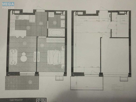 Продаж 1 кімнатної квартири (43,4/25/?), 2 пов. 9 пов. будинку, <a class="location-link" href="/kiev/" title="Недвижимость Київ">Київ</a>, <a class="location-link" href="/kiev/darnickij/" title="Недвижимость Дарницький район">Дарницький р-н</a>, Трускавецька вул., 1 (изображение 15)