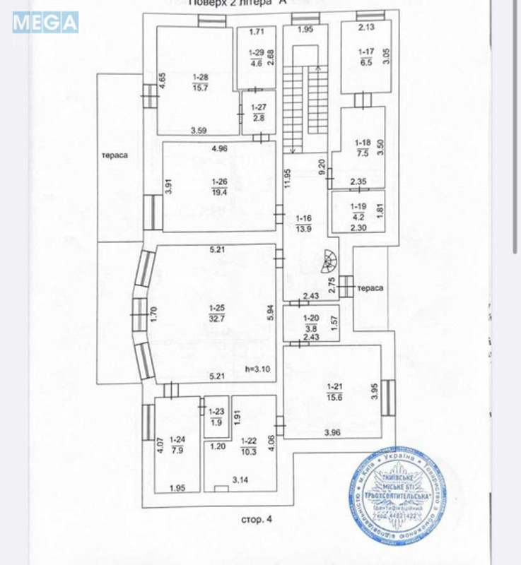 Продаж дома, 3&nbsp;поверху, 391&nbsp;кв.м, 10&nbsp;кімнат, ділянка 10&nbsp;соток, <a class="location-link" href="/kiev/" title="Недвижимость Київ">Київ</a>, <a class="location-link" href="/kiev/darnickij/" title="Недвижимость Дарницький район">Дарницький р-н</a>, 2-й Бортничский пер., 1 (изображение 11)
