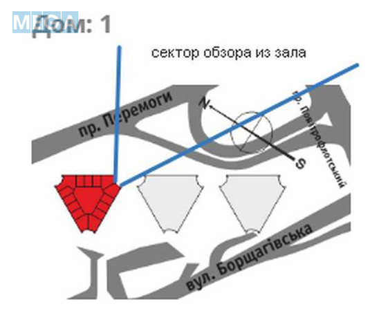 Оренда 3 кімнатної квартири, <a class="location-link" href="/kiev/" title="Недвижимость Київ">Київ</a>, <a class="location-link" href="/kiev/shevchenkovskij/" title="Недвижимость Шевченківський район">Шевченківський р-н</a>, Берестейський просп., 11 (изображение 21)