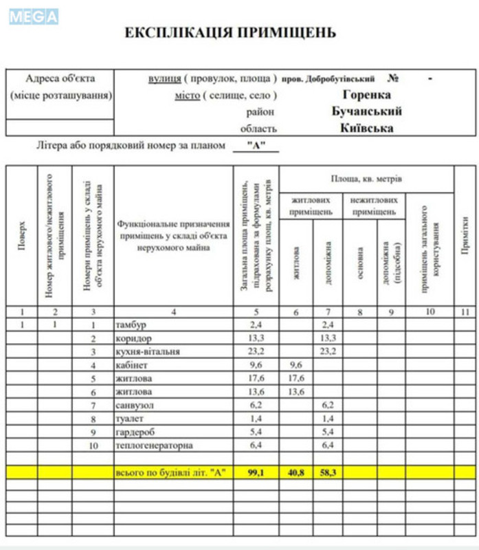 Продаж дома, 1&nbsp; поверх, 100&nbsp;кв.м, 3&nbsp;кімнати, ділянка 6&nbsp;соток, <a class="location-link" href="/gorenka/" title="Недвижимость Горенка">Горенка</a>, Добробутівський (изображение 14)