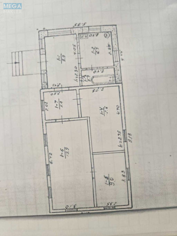 Продаж дома, 1&nbsp; поверх, 65&nbsp;кв.м, 3&nbsp;кімнати, ділянка 10&nbsp;соток, <a class="location-link" href="/vasilkov/" title="Недвижимость Васильків">Васильків</a>, Керамічна (изображение 11)