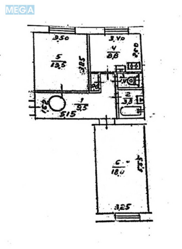 Продаж 2 кімнатної квартири (55/32/9), 1 пов. 5 пов. будинку, <a class="location-link" href="/kiev/" title="Недвижимость Київ">Київ</a>, <a class="location-link" href="/kiev/pecherskij/" title="Недвижимость Печерський район">Печерський р-н</a>, Лаврська вул., 4 (изображение 8)