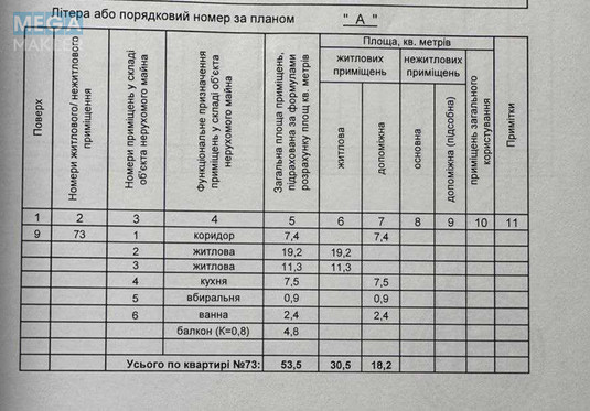 Продаж 2 кімнатної квартири (53/30/7), 9 пов. 10 пов. будинку, <a class="location-link" href="/kiev/" title="Недвижимость Київ">Київ</a>, <a class="location-link" href="/kiev/desnyanskij/" title="Недвижимость Деснянський район">Деснянський р-н</a>, Оноре Де Бальзака ул., 79 (изображение 22)