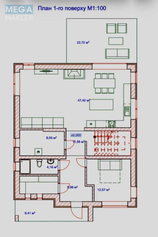 Продаж дома, 2&nbsp;поверху, 200&nbsp;кв.м, 4&nbsp;кімнати, ділянка 6&nbsp;соток, <a class="location-link" href="/hodosovka/" title="Недвижимость Ходосівка">Ходосівка</a>, Степова (изображение 7)