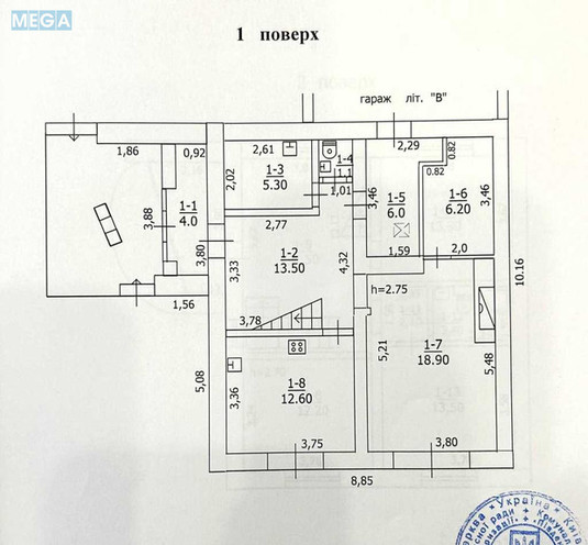 Продаж дома, 3&nbsp;поверху, 179&nbsp;кв.м, 5&nbsp;кімнат, ділянка 7&nbsp;соток, <a class="location-link" href="/belaya-tserkov/" title="Недвижимость Біла Церква">Біла Церква</a>, Глибочицька (изображение 20)
