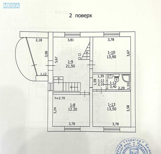 Продаж дома, 3&nbsp;поверху, 179&nbsp;кв.м, 5&nbsp;кімнат, ділянка 7&nbsp;соток, <a class="location-link" href="/belaya-tserkov/" title="Недвижимость Біла Церква">Біла Церква</a>, Глибочицька (изображение 21)