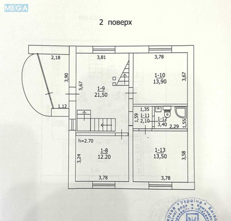 Продаж дома, 3&nbsp;поверху, 179&nbsp;кв.м, 5&nbsp;кімнат, ділянка 7&nbsp;соток, <a class="location-link" href="/belaya-tserkov/" title="Недвижимость Біла Церква">Біла Церква</a>, Глибочицька (изображение 21)