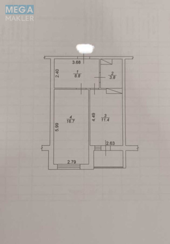 Оренда 1 кімнатної квартири, <a class="location-link" href="/kiev/" title="Недвижимость Київ">Київ</a>, <a class="location-link" href="/kiev/goloseevskij/" title="Недвижимость Голосіївський район">Голосіївський р-н</a>, Івана Сірка вул. (изображение 17)