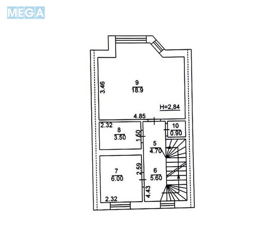 Продаж дома, 3&nbsp;поверху, 116&nbsp;кв.м, 5&nbsp;кімнат, ділянка 0,01&nbsp;соток, <a class="location-link" href="/novoe-selo-kv/" title="Недвижимость Нове">Нове</a>, Патона, 4г (изображение 18)