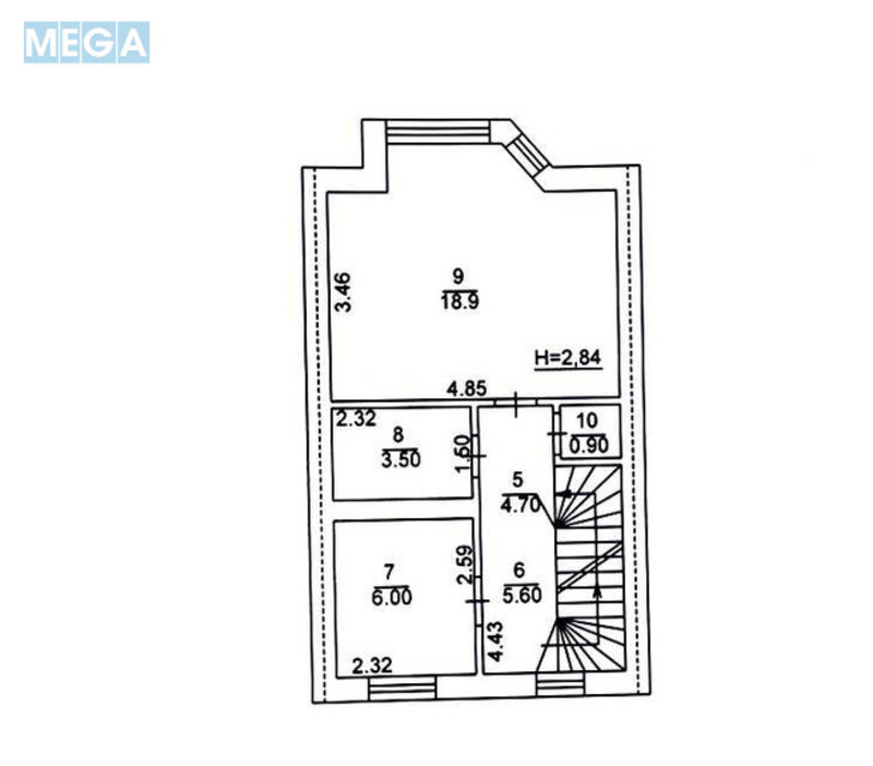 Продаж дома, 3&nbsp;поверху, 116&nbsp;кв.м, 5&nbsp;кімнат, ділянка 0,01&nbsp;соток, <a class="location-link" href="/novoe-selo-kv/" title="Недвижимость Нове">Нове</a>, Патона, 4г (изображение 18)