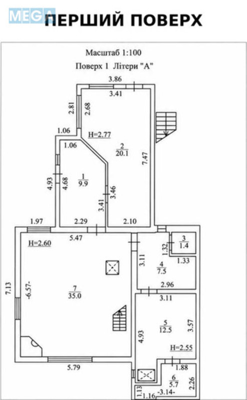 Продаж дома, 2&nbsp;поверху, 151,20&nbsp;кв.м, 3&nbsp;кімнати, ділянка 5,98&nbsp;соток, <a class="location-link" href="/kiev/" title="Недвижимость Київ">Київ</a>, <a class="location-link" href="/kiev/svyatoshinskij/" title="Недвижимость Святошинський район">Святошинський р-н</a>, 23-а Садова вул., 9 (изображение 19)
