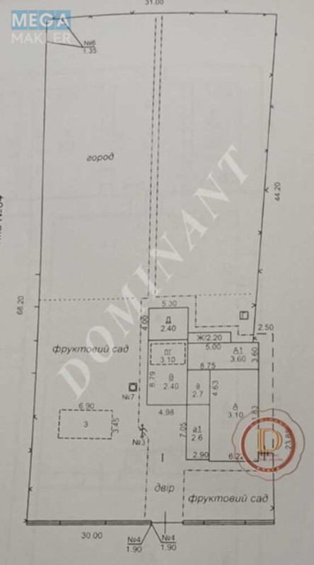 Продаж дома, 1&nbsp; поверх, 89&nbsp;кв.м, 3&nbsp;кімнати, ділянка 15&nbsp;соток, <a class="location-link" href="/gnarovskoe/" title="Недвижимость Гнарівське">Гнаровське</a>, Школьная (изображение 14)