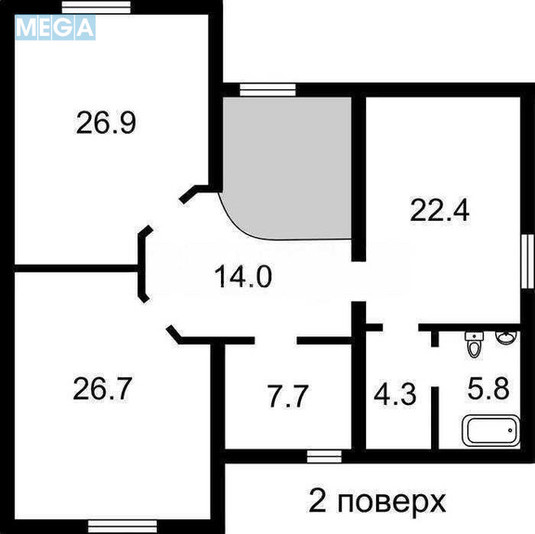 Продаж дома, 2&nbsp;поверху, 250&nbsp;кв.м, 4&nbsp;кімнати, ділянка 13&nbsp;соток, <a class="location-link" href="/kozhuhovka-selo-kv/" title="Недвижимость Кожухівка">Кожухівка</a>, Сонячна, 2 (изображение 22)