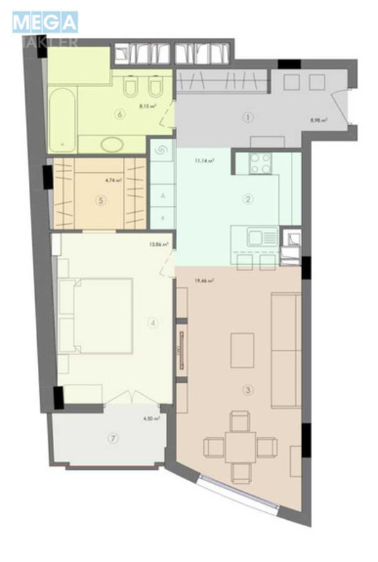 Оренда 2 кімнатної квартири, <a class="location-link" href="/kiev/" title="Недвижимость Київ">Київ</a>, <a class="location-link" href="/kiev/goloseevskij/" title="Недвижимость Голосіївський район">Голосіївський р-н</a>, Голосіївський просп., 60 (изображение 20)