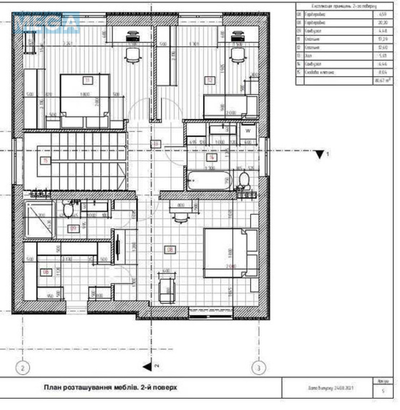 Продаж дома, 2&nbsp;поверху, 162&nbsp;кв.м, 5&nbsp;кімнат, ділянка 5&nbsp;соток, <a class="location-link" href="/kiev/" title="Недвижимость Київ">Київ</a>, <a class="location-link" href="/kiev/darnickij/" title="Недвижимость Дарницький район">Дарницький р-н</a>, Північно-Степова вул., 23 (изображение 8)