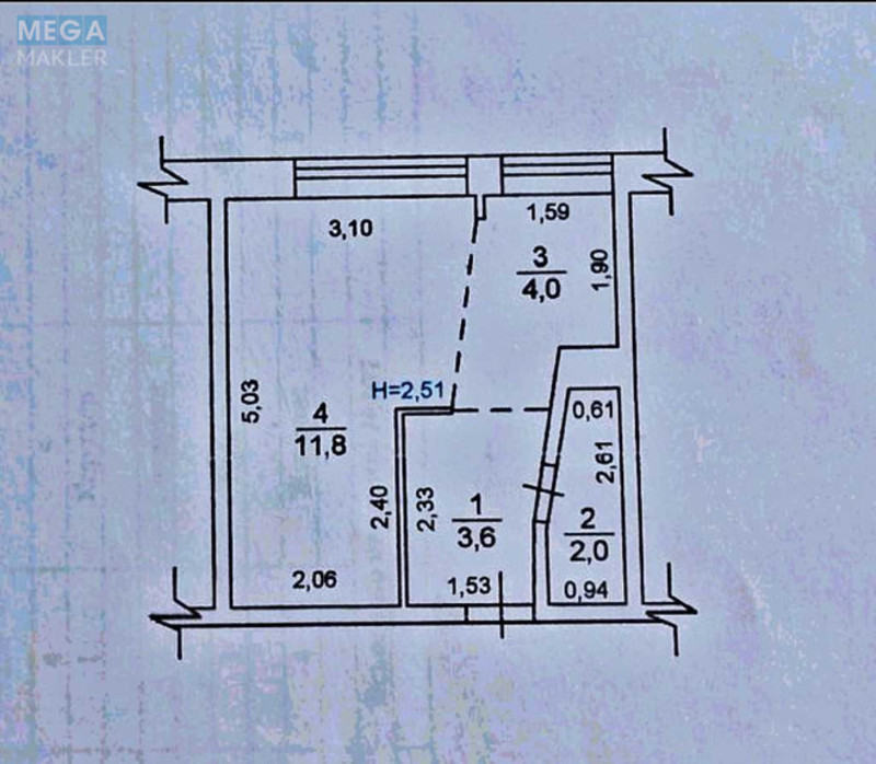 Продаж 1 кімнатної квартири (21,4/11,8/4), 9 пов. 9 пов. будинку, <a class="location-link" href="/kiev/" title="Недвижимость Київ">Київ</a>, <a class="location-link" href="/kiev/podolskij/" title="Недвижимость Подільський район">Подільський р-н</a>, Кирилловская ул., 20 (изображение 5)
