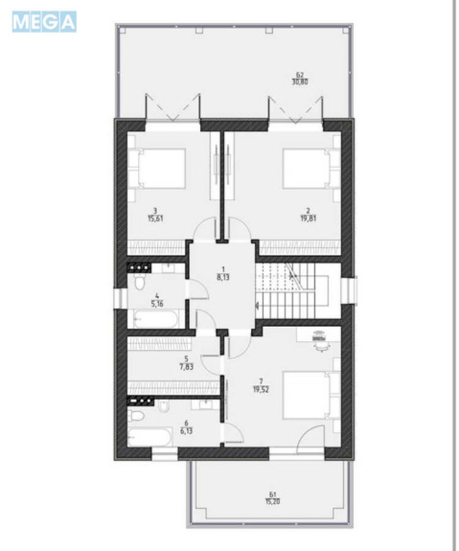 Продаж дома, 2&nbsp;поверху, 200&nbsp;кв.м, 5&nbsp;кімнат, ділянка 8&nbsp;соток, <a class="location-link" href="/kiev/" title="Недвижимость Київ">Київ</a>, <a class="location-link" href="/kiev/solomenskij/" title="Недвижимость Солом'янський район">Солом'янський р-н</a>, Сергія Колоса вул., 5 (изображение 22)