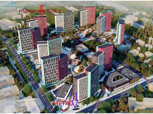 Продаж 2 кімнатної квартири (69/28/18), 20 пов. 25 пов. будинку, <a class="location-link" href="/kiev/" title="Недвижимость Київ">Київ</a>, <a class="location-link" href="/kiev/podolskij/" title="Недвижимость Подільський район">Подільський р-н</a>, Родини Крістерів вул., 2 (изображение 23)