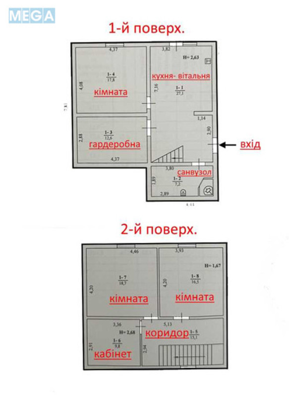 Продаж дома, 2&nbsp;поверху, 124&nbsp;кв.м, 4&nbsp;кімнати, ділянка 10&nbsp;соток, <a class="location-link" href="/makarov-kv/" title="Недвижимость Макарів">Макарів</a>, Черешньових (изображение 8)