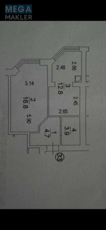 Продаж 1 кімнатної квартири (38/17/13), 8 пов. 10 пов. будинку, <a class="location-link" href="/sofievskaya-borshagovka/" title="Недвижимость Софіївська Борщагівка">Софіївська Борщагівка</a>, Молодіжна, 3 (изображение 22)