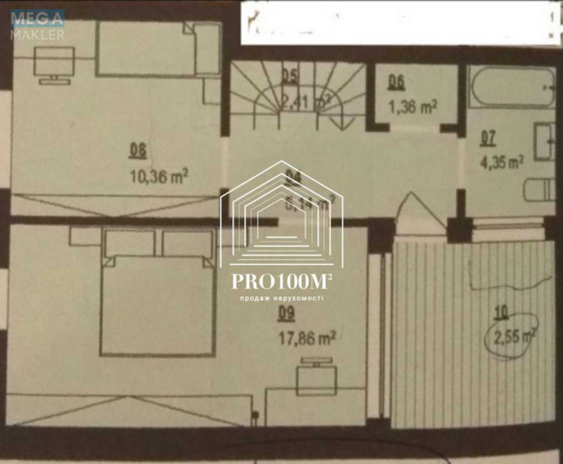 Продаж 3 кімнатної квартири (93/?/25), 6 пов. 7 пов. будинку, <a class="location-link" href="/belogorodka-selo-kv/" title="Недвижимость Білогородка">Білогородка</a>, михайла величка, 9 (изображение 8)