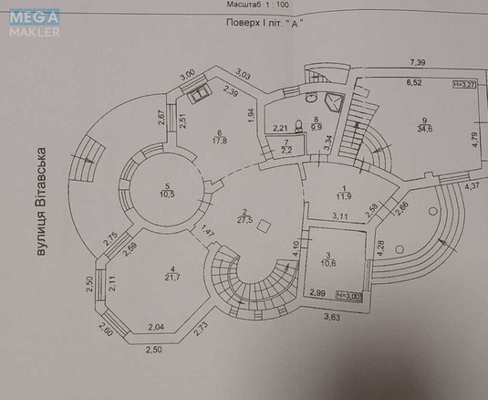 Продаж дома, 2&nbsp;поверху, 265&nbsp;кв.м, 5&nbsp;кімнат, ділянка 10&nbsp;соток, <a class="location-link" href="/kiev/" title="Недвижимость Київ">Київ</a>, <a class="location-link" href="/kiev/goloseevskij/" title="Недвижимость Голосіївський район">Голосіївський р-н</a>, Вітавська вул. (изображение 22)