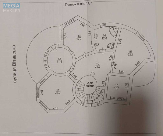 Продаж дома, 2&nbsp;поверху, 265&nbsp;кв.м, 5&nbsp;кімнат, ділянка 10&nbsp;соток, <a class="location-link" href="/kiev/" title="Недвижимость Київ">Київ</a>, <a class="location-link" href="/kiev/goloseevskij/" title="Недвижимость Голосіївський район">Голосіївський р-н</a>, Вітавська вул. (изображение 23)