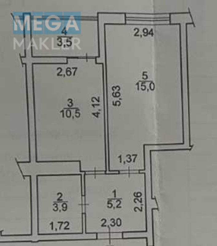 Оренда 1 кімнатної квартири, <a class="location-link" href="/kiev/" title="Недвижимость Київ">Київ</a>, <a class="location-link" href="/kiev/obolonskij/" title="Недвижимость Оболонський район">Оболонський р-н</a>, Миколи Гулака вул., 4 (изображение 14)