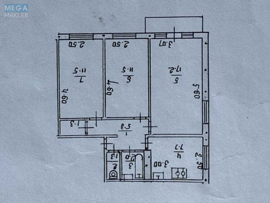Продаж 3 кімнатної квартири (59/40/8), 9 пов. 9 пов. будинку, <a class="location-link" href="/kiev/" title="Недвижимость Київ">Київ</a>, <a class="location-link" href="/kiev/shevchenkovskij/" title="Недвижимость Шевченківський район">Шевченківський р-н</a>, Борщагівська вул., 4 (изображение 24)