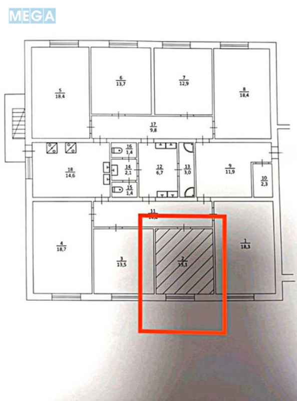 Продаж 8 кімнатної квартири (19,6/?/?), 4 пов. 9 пов. будинку, <a class="location-link" href="/kiev/" title="Недвижимость Київ">Київ</a>, <a class="location-link" href="/kiev/podolskij/" title="Недвижимость Подільський район">Подільський р-н</a>, Світлицького вул., 24а (изображение 12)