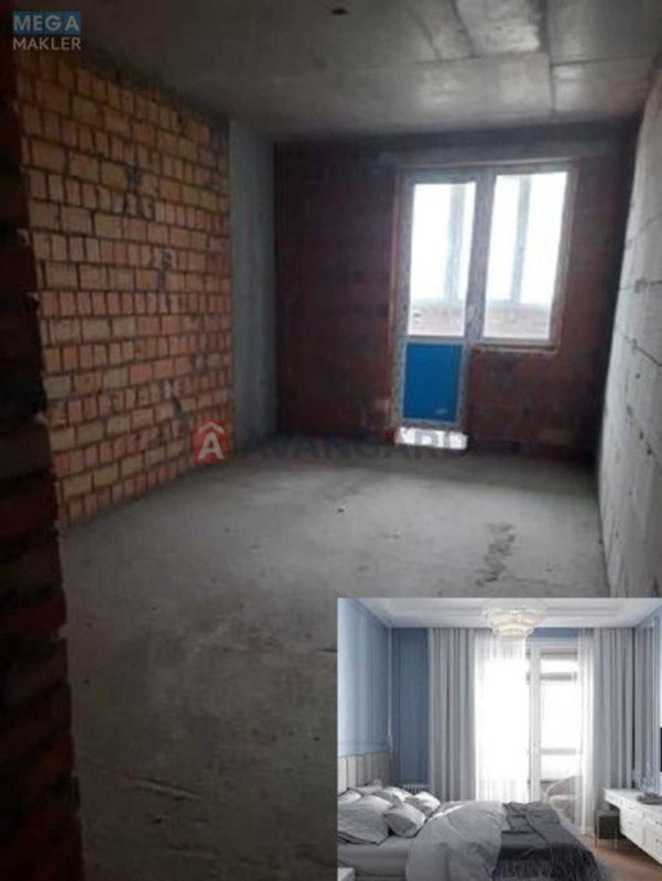 Продаж 2 кімнатної квартири (73,2/?/16,1), 5 пов. 11 пов. будинку, <a class="location-link" href="/kryukovshina/" title="Недвижимость Крюківщина">Крюківщина</a>, Відродження, 1 (изображение 12)