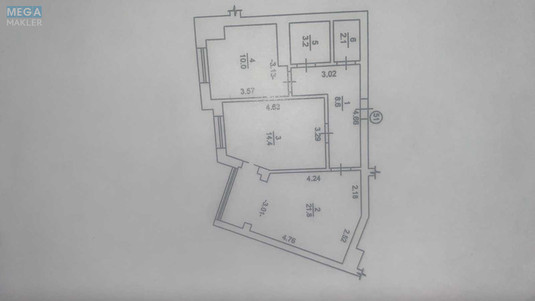 Новобудова, 10 поверхів, <a class="location-link" href="/vyshgorod/" title="Недвижимость Вишгород">Вишгород</a>, Борисоглібська (Ватутіна), 110 (изображение 14)
