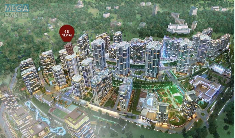 Продаж 2 кімнатної квартири (82,9/?/22,1), 19 пов. 21 пов. будинку, <a class="location-link" href="/kiev/" title="Недвижимость Київ">Київ</a>, <a class="location-link" href="/kiev/pecherskij/" title="Недвижимость Печерський район">Печерський р-н</a>, Андрія Верхогляда вул. (изображение 15)