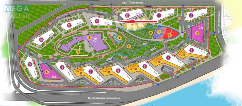 Продаж 1 кімнатної квартири (55/18/19), 12 пов. 26 пов. будинку, <a class="location-link" href="/kiev/" title="Недвижимость Київ">Київ</a>, <a class="location-link" href="/kiev/darnickij/" title="Недвижимость Дарницький район">Дарницький р-н</a>, Причальна вул., 8 (изображение 10)
