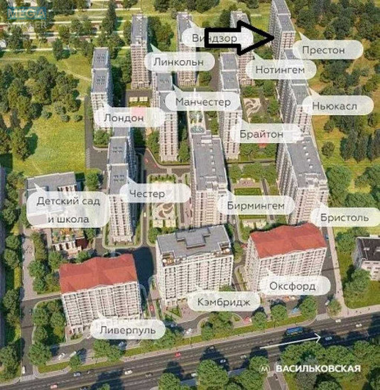 Продаж 2 кімнатної квартири (60,7/28,1/16,0), 20 пов. 21 пов. будинку, <a class="location-link" href="/kiev/" title="Недвижимость Київ">Київ</a>, <a class="location-link" href="/kiev/goloseevskij/" title="Недвижимость Голосіївський район">Голосіївський р-н</a>, Голосіївський просп., 24К (изображение 19)