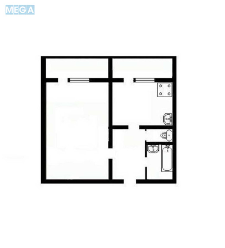 Оренда 1 кімнатної квартири, <a class="location-link" href="/kiev/" title="Недвижимость Київ">Київ</a>, <a class="location-link" href="/kiev/dneprovskij/" title="Недвижимость Дніпровський район">Дніпровський р-н</a>, Радужная ул., 33 (изображение 24)