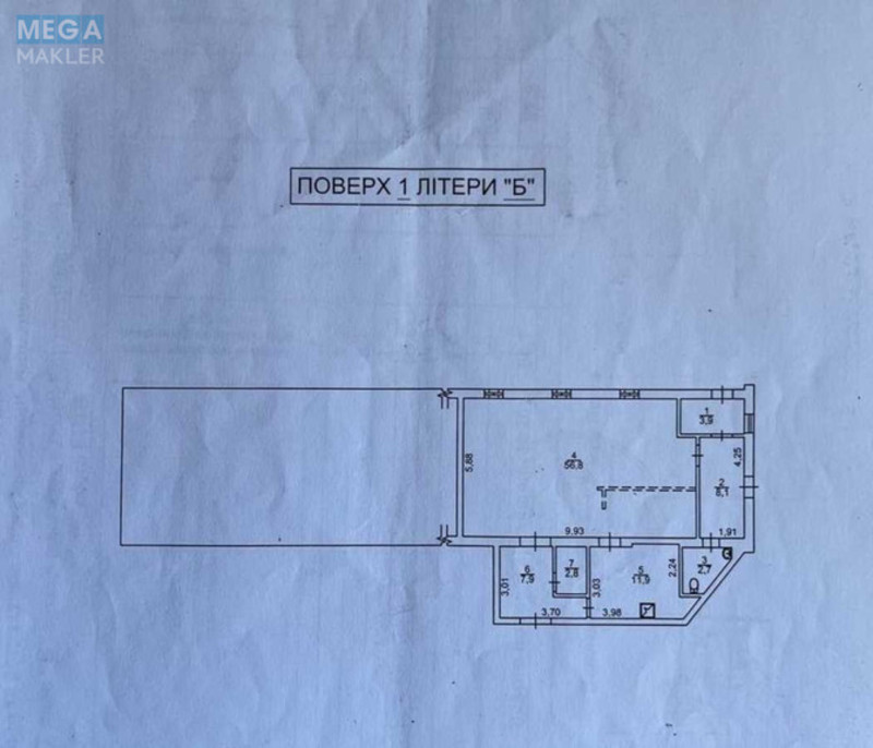 Продаж комерційної нерухомості, 94&nbsp;кв.м, <a class="location-link" href="/kiev/" title="Недвижимость Київ">Київ</a>, <a class="location-link" href="/kiev/svyatoshinskij/" title="Недвижимость Святошинський район">Святошинський р-н</a>, Картвелішвілі вул., 7/2 (изображение 15)