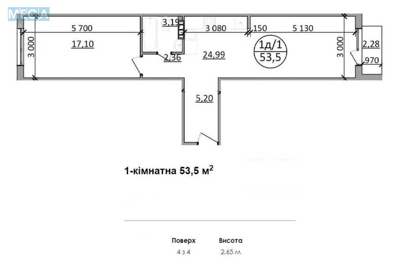 Новобудова, 5 поверхів, <a class="location-link" href="/lviv/" title="Недвижимость Львів">Львів</a>, <a class="location-link" href="/lviv/zaliznichnyj/" title="Недвижимость Залізничний район">Залізничний р-н</a>, Авіаційна (изображение 4)