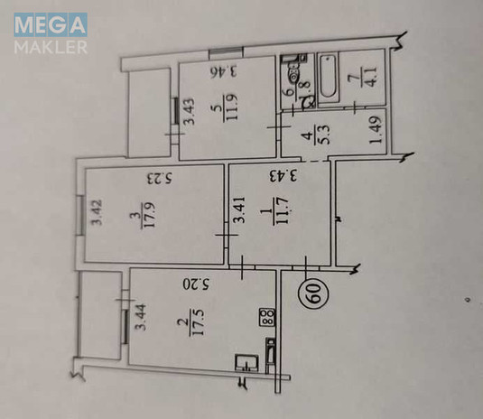 Оренда 2 кімнатної квартири, <a class="location-link" href="/kiev/" title="Недвижимость Київ">Київ</a>, <a class="location-link" href="/kiev/goloseevskij/" title="Недвижимость Голосіївський район">Голосіївський р-н</a>, Ясиноватский пер., 11 (изображение 20)