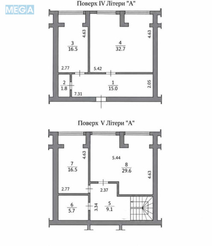 Продаж 3 кімнатної квартири (126/78/16), 4 пов. 5 пов. будинку, <a class="location-link" href="/kryukovshina/" title="Недвижимость Крюківщина">Крюківщина</a>, Краєвидна, 2 (изображение 14)