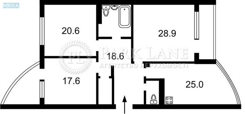 Продаж 3 кімнатної квартири (128/67/25), 9 пов. 15 пов. будинку, <a class="location-link" href="/kiev/" title="Недвижимость Київ">Київ</a>, <a class="location-link" href="/kiev/svyatoshinskij/" title="Недвижимость Святошинський район">Святошинський р-н</a>, Миколи Руденка бульв., 14Е (изображение 21)
